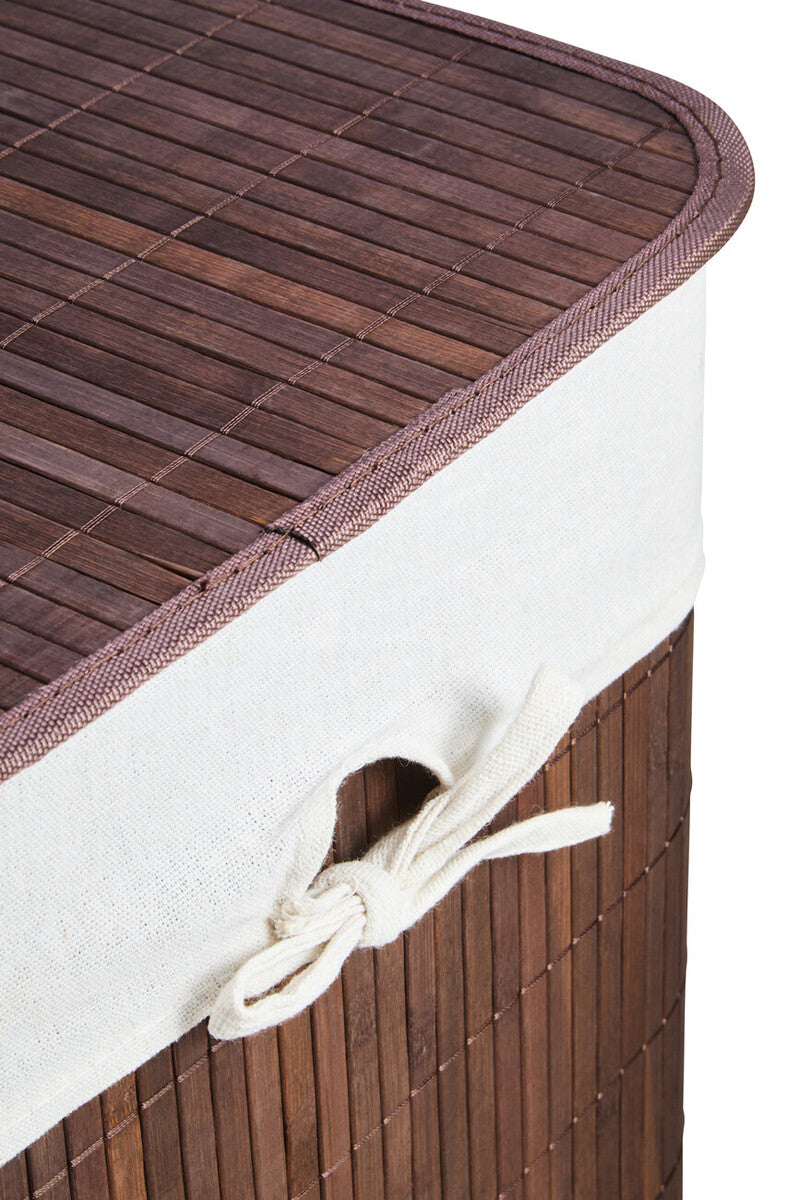 Brown Bamboo Laundry Hamper – Kankyo