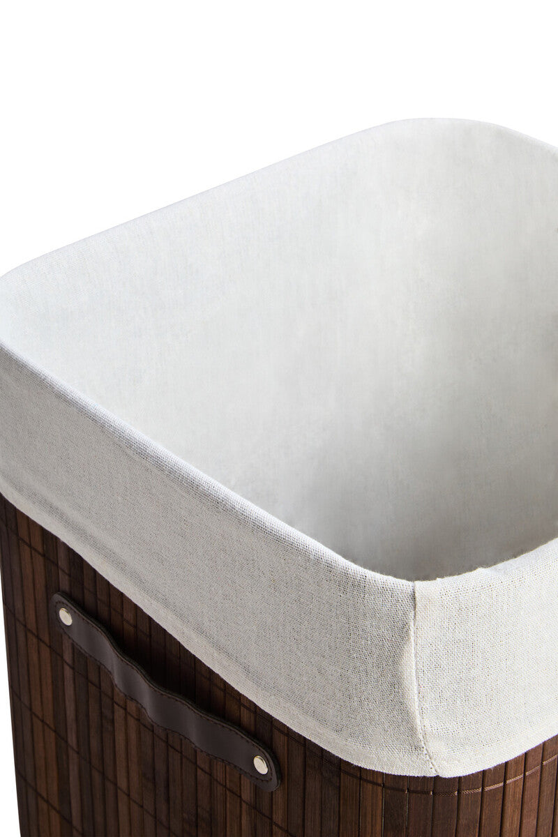 Brown Bamboo Laundry Hamper – Kankyo