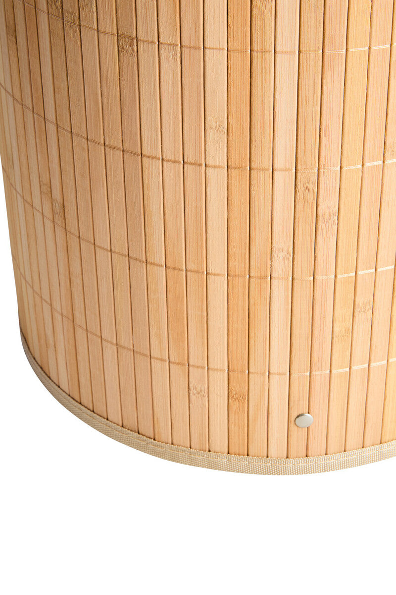 Natural Oval Laundry Hamper – Kankyo