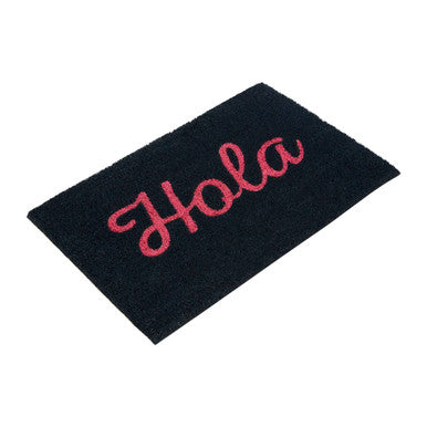 Coir Neon Hola Doormat 60 x 40 cm