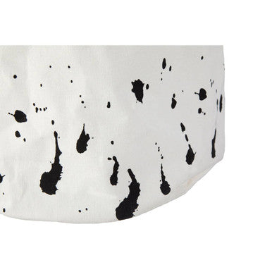Speckled Fabric Laundry Basket