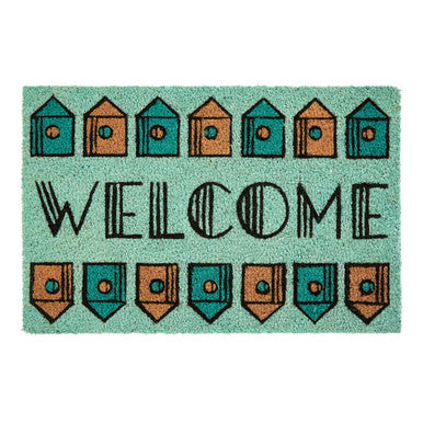 Filta Welcome Home Light Green Doormat 60 x 40 cm