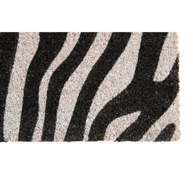 Filta Zebra Print Coir Doormat 60 x 40 cm