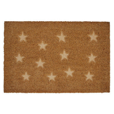 Filta Star Embossed Coir Doormat 60 x 40 cm