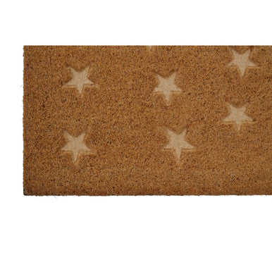 Filta Star Embossed Coir Doormat 60 x 40 cm