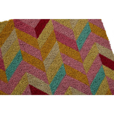 Filta Multi Colour Coir Doormat 60 x 40 cm