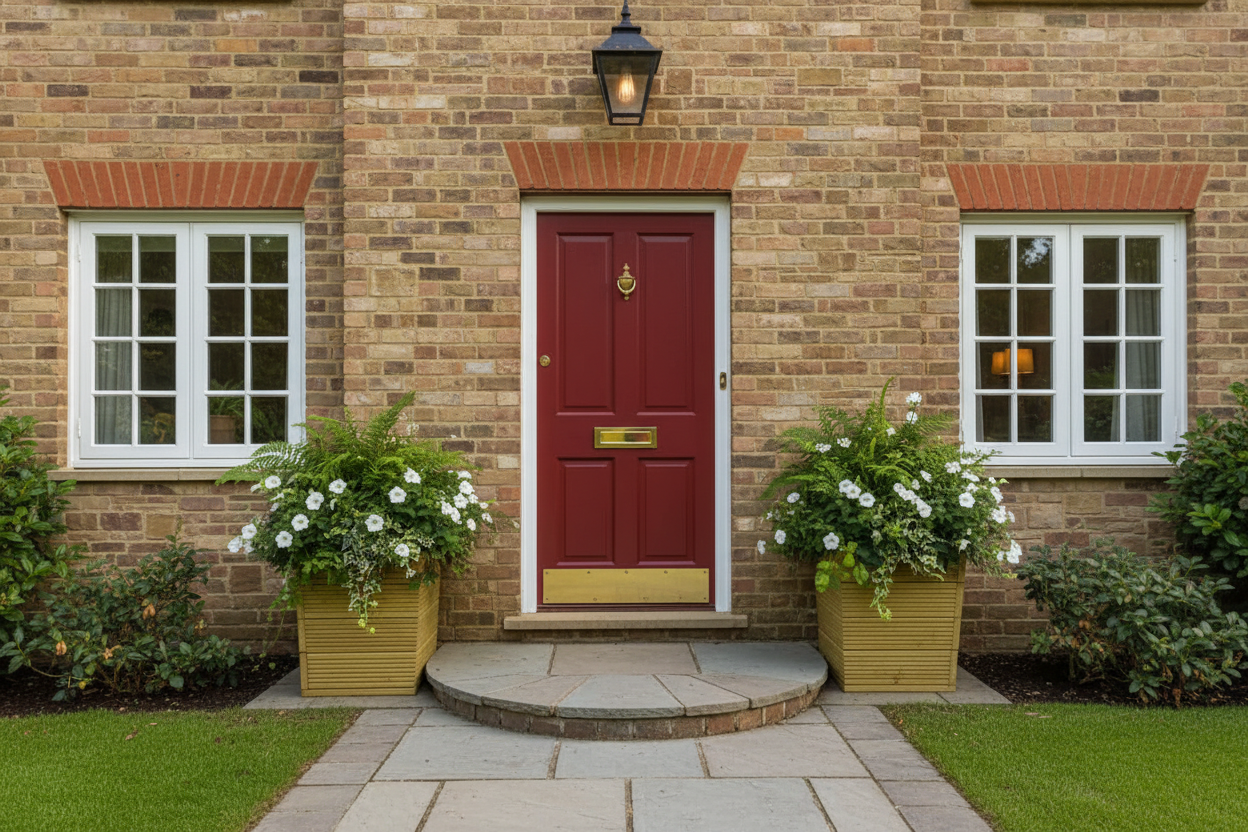 Square Wooden Decking Planter