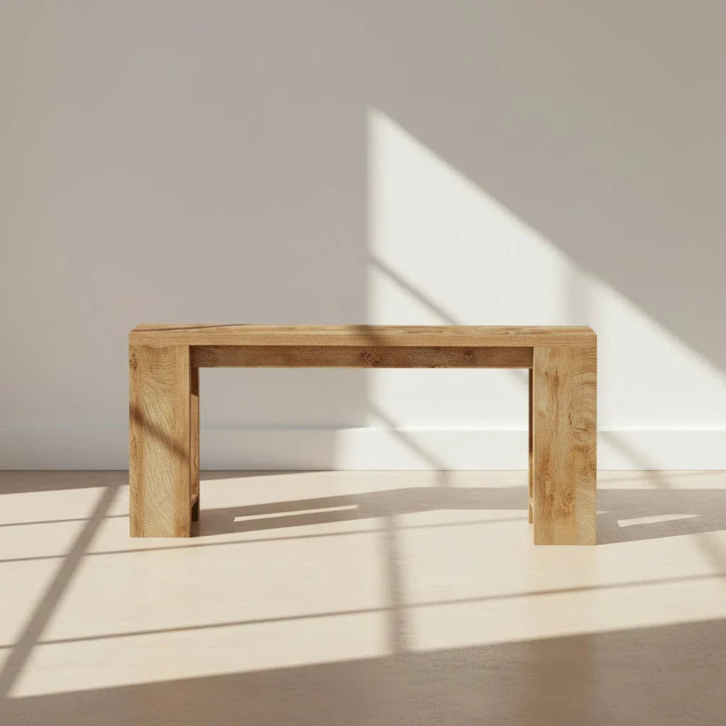 160cm Rustic Farmhouse Console Table | Entryway & Sofa Table