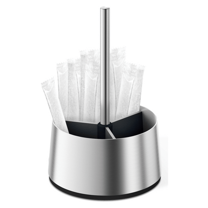 Zack Toco Brushed Stainless Steel Table Stand 20631