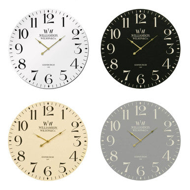 Destini Classic Grey Wall Clock