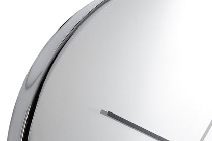 Bailie Chrome And Mirror Wall Clock