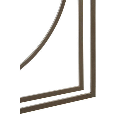 Trinity Rust Finish Wall Clock