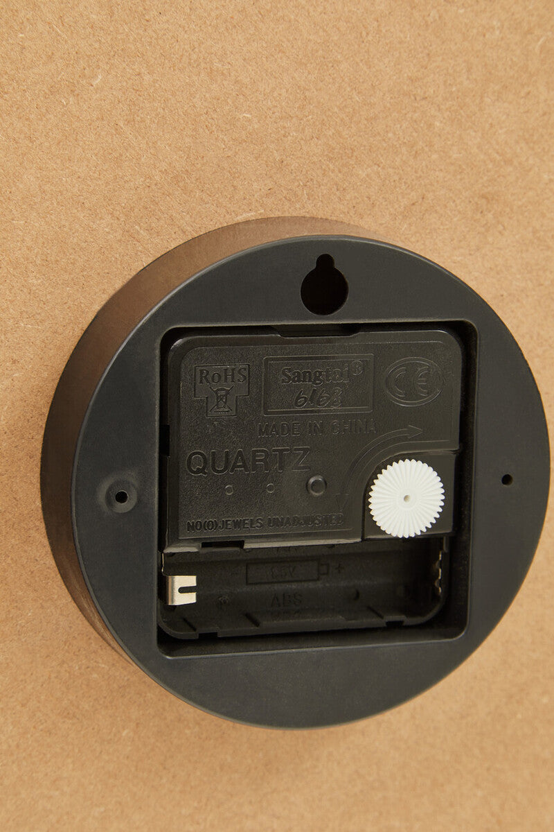 Vitus Natural Wood Effect Wall Clock