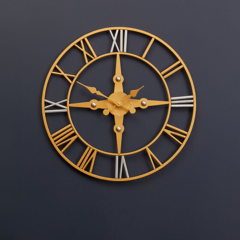 Vitus Gold And Silver Wall Clock