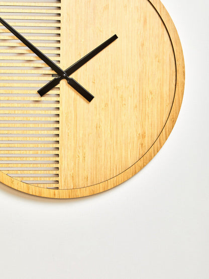 Vitus Large Wooden Wall Clock