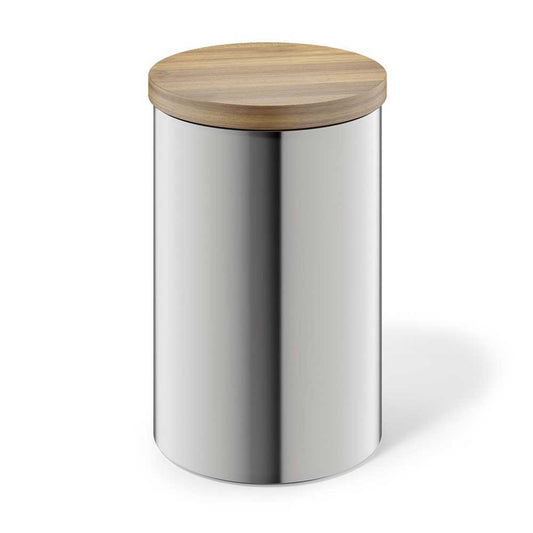 🏺 Zack Cera Premium 1L Brushed Stainless Steel Storage Canister - Aroma-Sealing Kitchen Essential ✨🌿