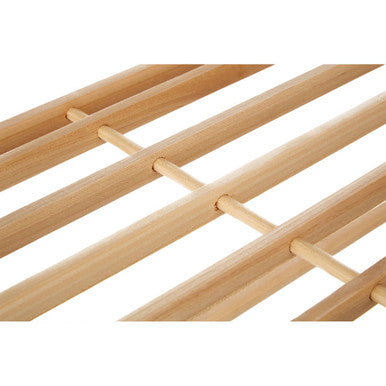 Arla Fir Wood 2 Tier Shoe Rack