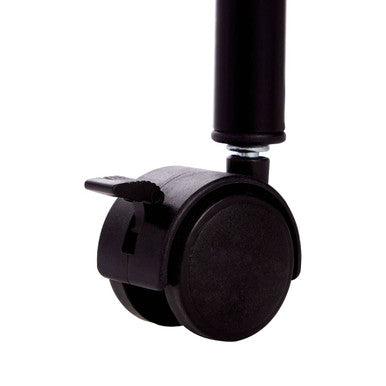 Harlow Black Rectangular Folding Kitchen Trolley