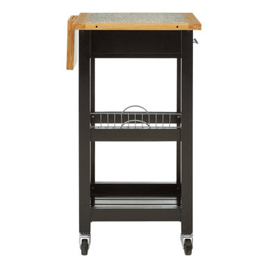 Harlow Glenn Kitchen Trolley with Granite Top