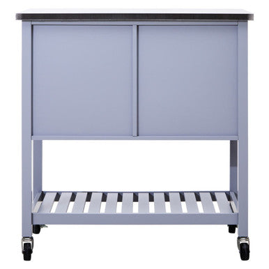Frankfurt Grey Kitchen Trolley
