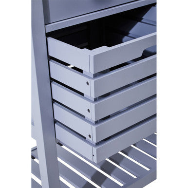Frankfurt Grey Kitchen Trolley