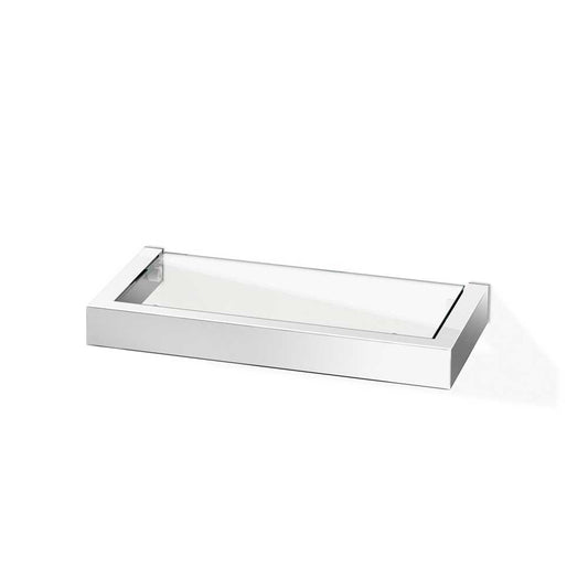 Zack Linea Polished Stainless Steel 26.5 cm Bathroom Shelf 40028