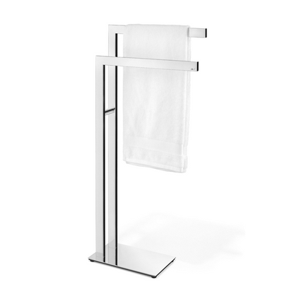 Zack Linea Polished Stainless Steel Towel Stand 40046