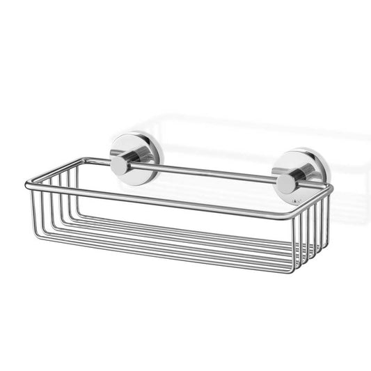 Zack Scala Polished Stainless Steel 31 cm Shower Basket 40085