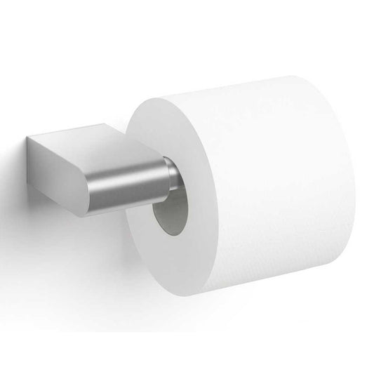 Zack Atore Brushed Stainless Steel Toilet Roll Holder 40413