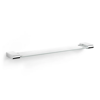 Zack Atore Stainless Steel & Toughened Glass Bathroom Shelf