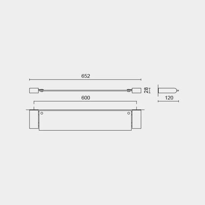 Zack Atore Stainless Steel & Toughened Glass Bathroom Shelf