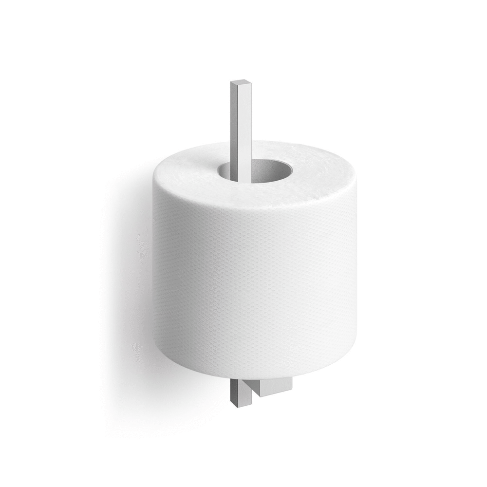 Zack Carvo Brushed Stainless Steel Spare Toilet Roll Holder 40481