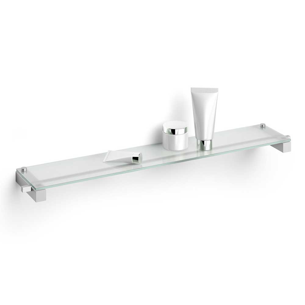 Zack Carvo Brushed Stainless Steel Bathroom Shelf 40486