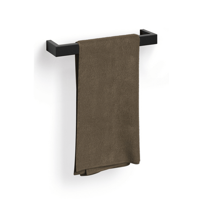 Zack Linea Black Stainless Steel 46.5 cm Towel Rail 40577