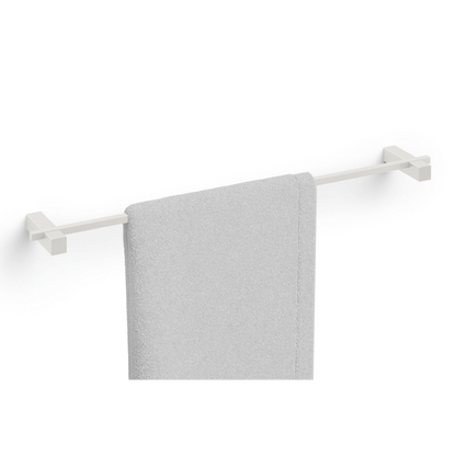 Zack Carvo White Stainless Steel 66 cm Towel Rail 40812
