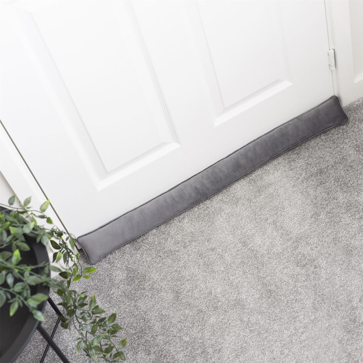 Pukkr Grey Draught Excluders, Set of 2