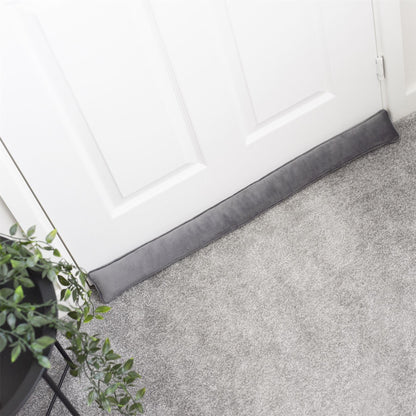 Pukkr Grey Draught Excluders, Set of 2