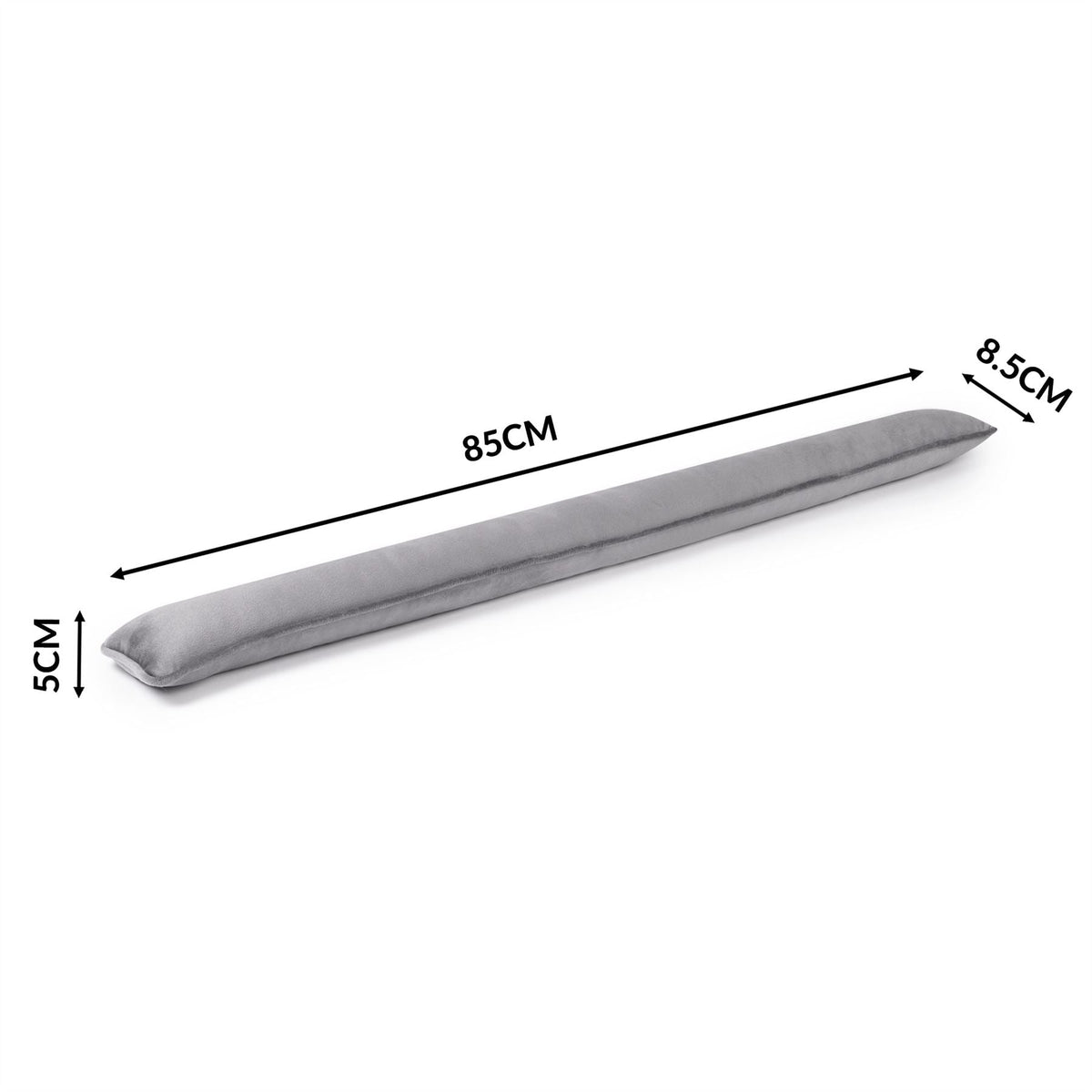 Pukkr Grey Draught Excluders, Set of 2