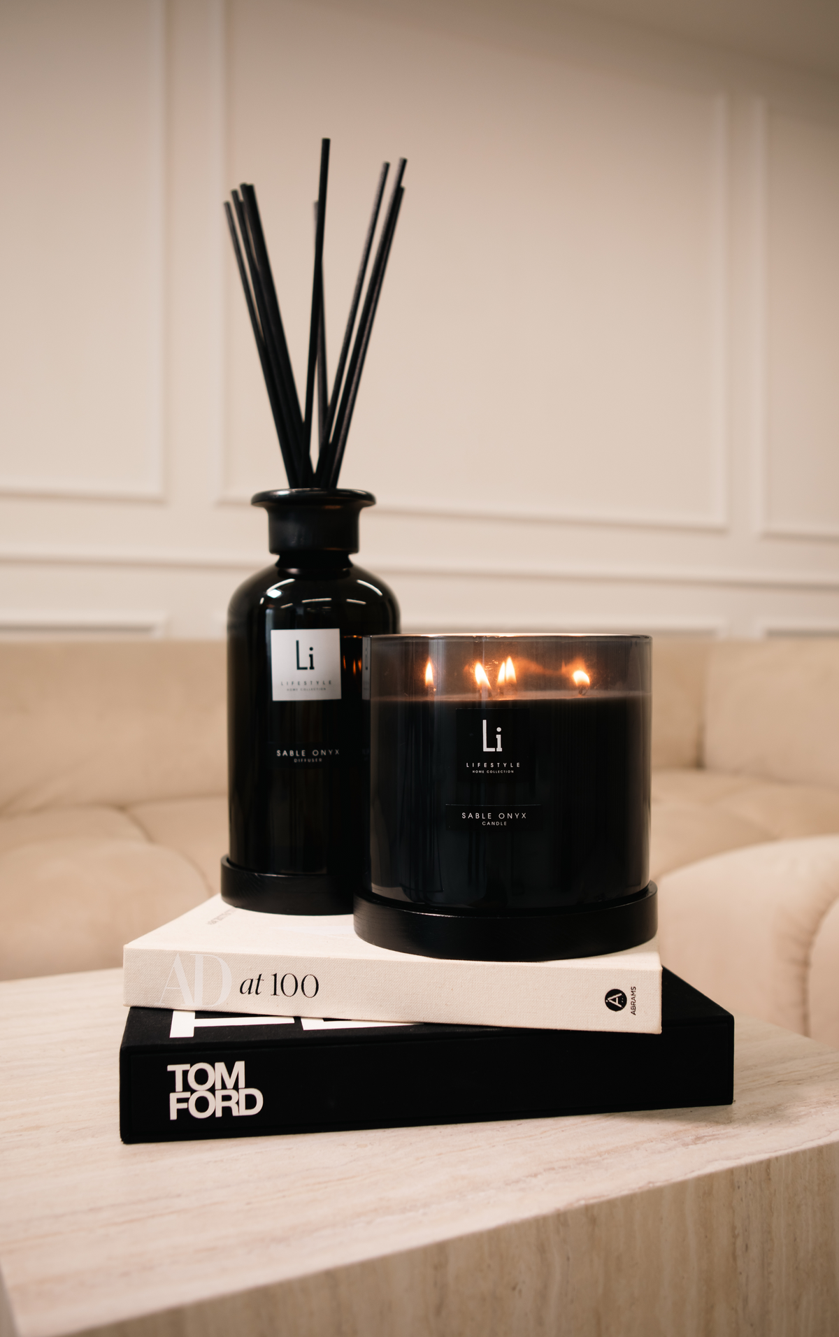 Lifestyle Home Collection Sable Onyx XXL Reed Diffuser 2500ml