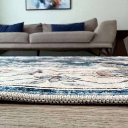Jurdar Vintage Washable Rug