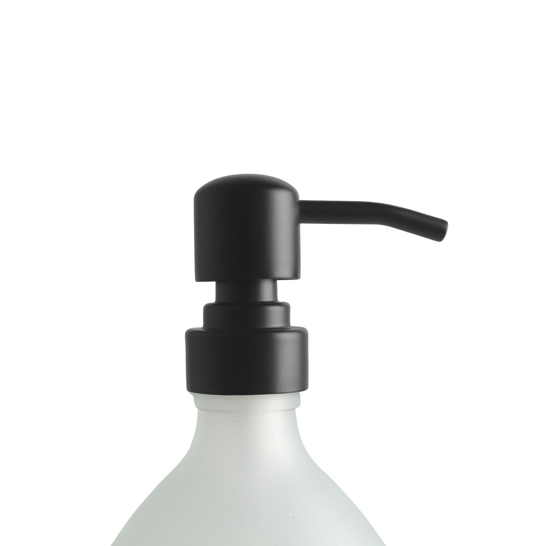 Namie Gold Wall Bracket & Frosted White Glass Dispenser Set