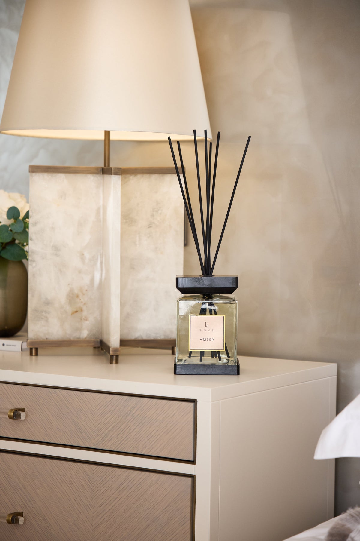 Lifestyle Home Collection Amber Square Reed Diffuser