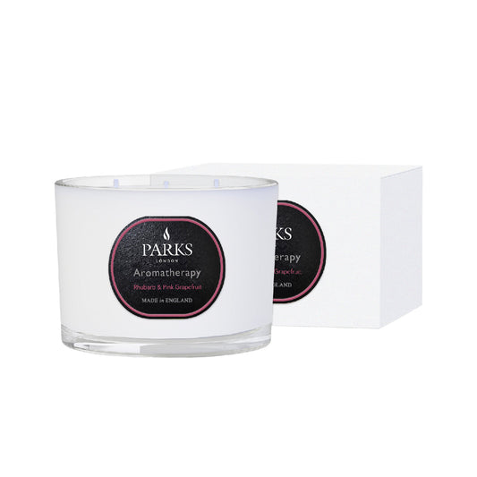 RHUBARB & PINK GRAPEFRUIT 350G 3 WICK CANDLE