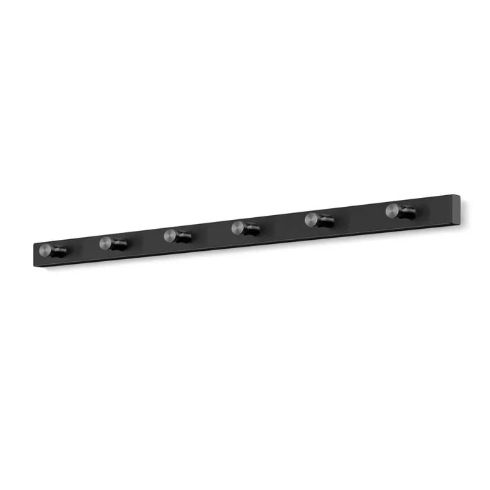 Zack Accolo Stainless Steel Wall Coat Rack