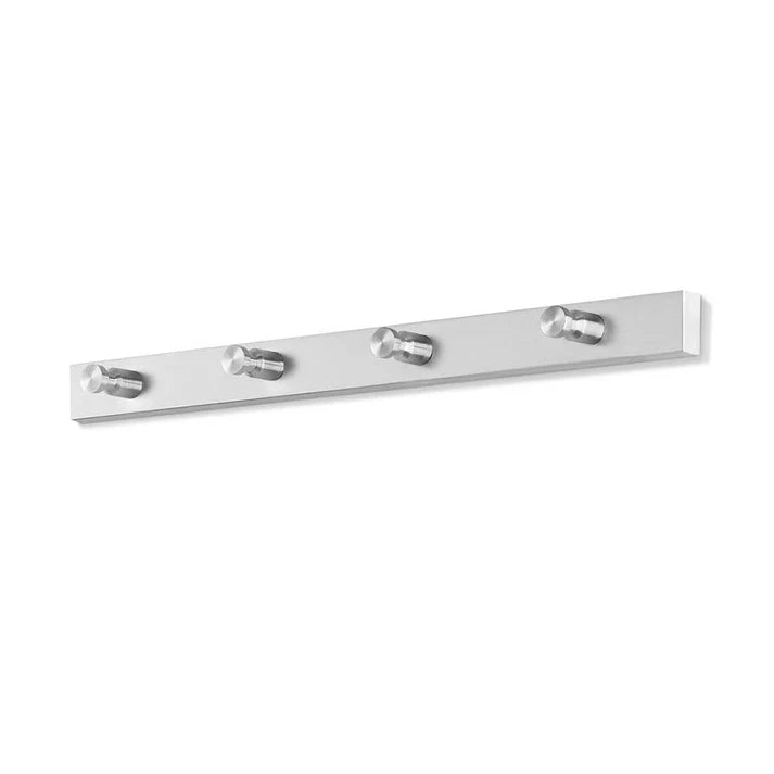 Zack Accolo Stainless Steel Wall Coat Rack