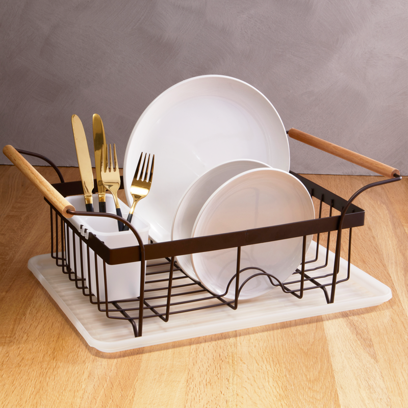 Bronze Powder Coated Dish Drainer | Vertex