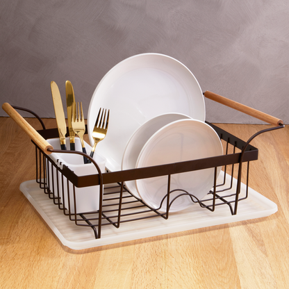 Bronze Powder Coated Dish Drainer | Vertex