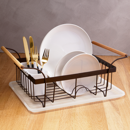 Bronze Powder Coated Dish Drainer | Vertex