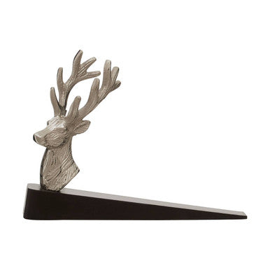 Stag Nickel Finish Decorative Door Stop