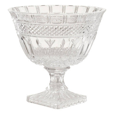 Savita Footed Glass Fruit Bowl